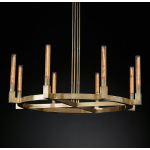 Подвесная люстра Cannele KM0550P-8 brass