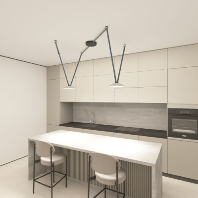 Трековая система в сборе Belty SET DK55SET03-04-DB