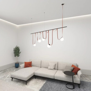 Трековая система в сборе Belty SET DK55SET08-01-BR