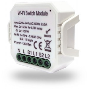 Wi-Fi реле Relay RL1002-SM