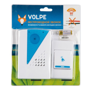 Звонок беспроводной UDB-Q031 UDB-Q031 W-R1T1-32S-100M-WH