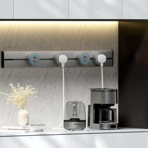 Электроустановочный шинопровод Am-track-sockets-39 392305TO/50 Grey