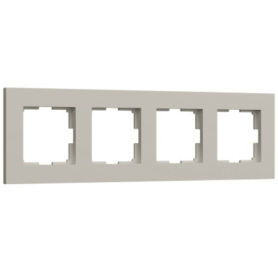 Рамка Slab дымчатый софт W0042917