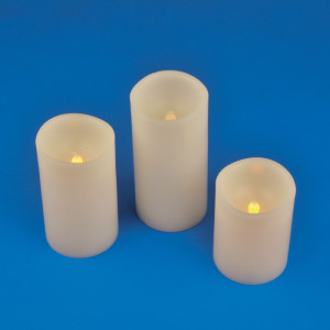Декоративная свеча  ULD-F050 WARM WHITE CANDLE SET3