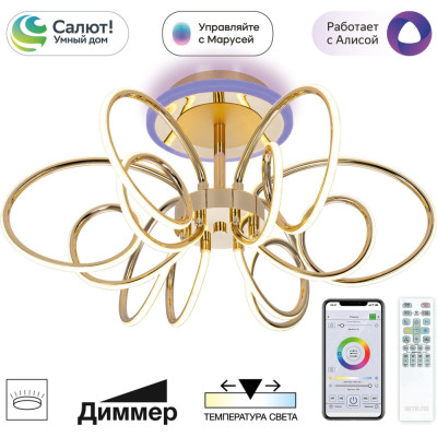 Потолочная люстра Salma Smart CL224A162