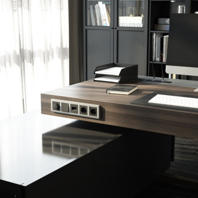 Рамка Stark серебряный матовый W0051865