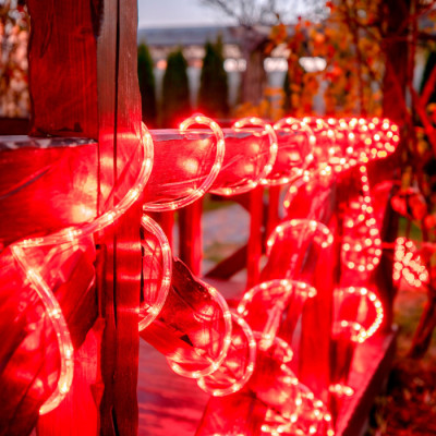 Дюралайт  ULD-D50 15M/С08 IP44 RED