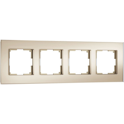 Рамка Senso шампань soft-touch W0043111