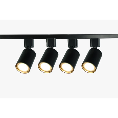 Трековая система в сборе  TR70-SET4-GU10-BK