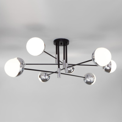 Потолочная люстра Nuvola 70129/8 хром Smart