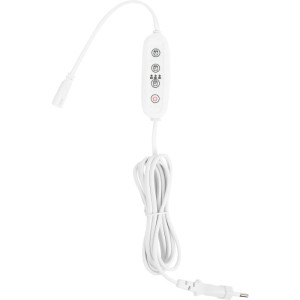 Таймер с вилкой и разъемом  UST-E32 WHITE 2M