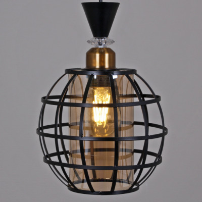 Подвесной светильник  01002-0.9-01 BK