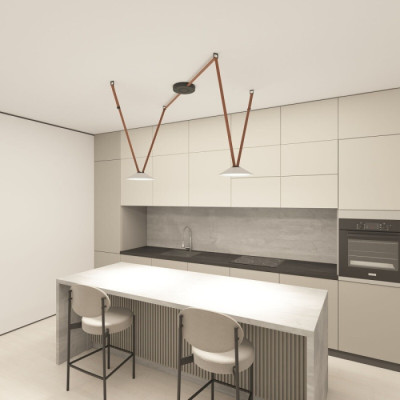 Трековая система в сборе Belty SET DK55SET03-03-BR