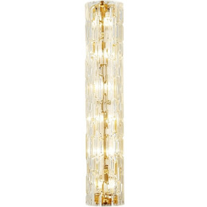 Бра 88085 88085W/S gold/clear