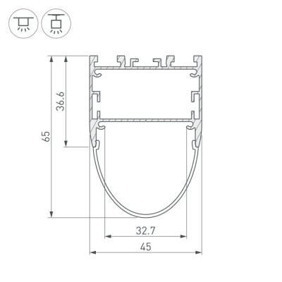 Профиль ARH-LINE 036347